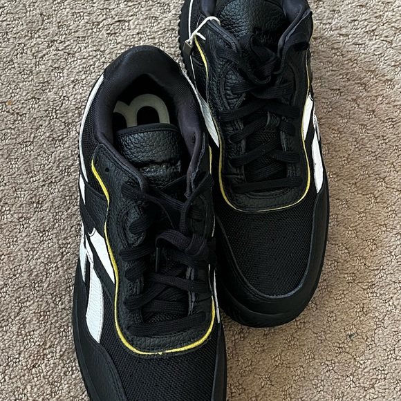 Reebok X Victoria Beckham Dual ll Pebbled Leather Sneakers 9 NIB - Picture 5 of 10